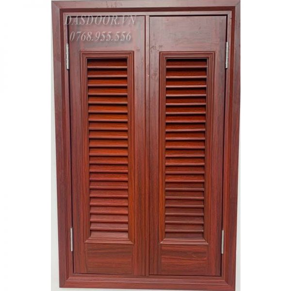 Cửa Sổ Thép Vân Gỗ Hai Cánh ACS2.3