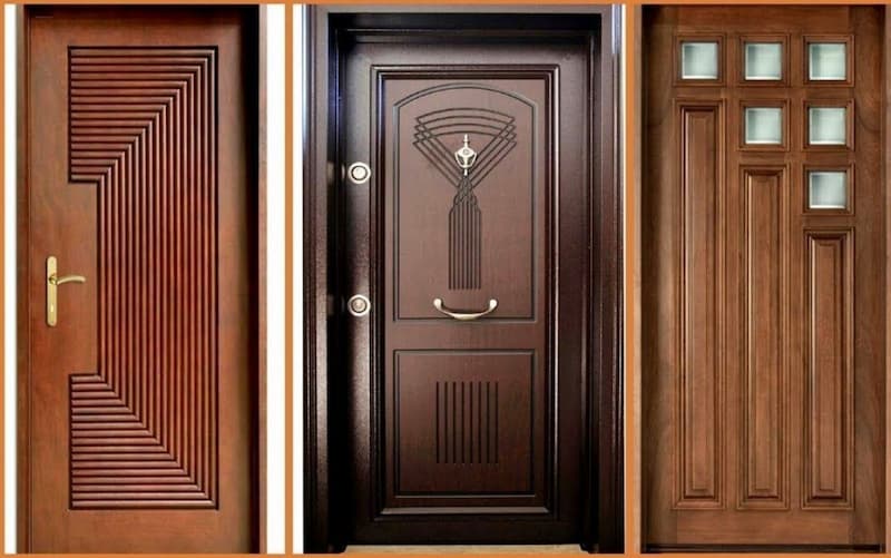 Cửa thép vân gỗ tại Hà Nội